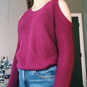 Fuchsia sweater